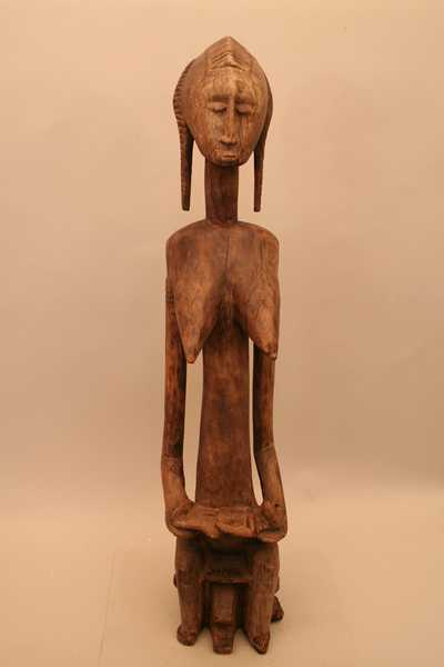 bambara (statue), d`afrique : Mali, statuette bambara (statue), masque ancien africain bambara (statue), art du Mali - Art Africain, collection privées Belgique. Statue africaine de la tribu des bambara (statue), provenant du Mali, 551/124.Vieille statue d